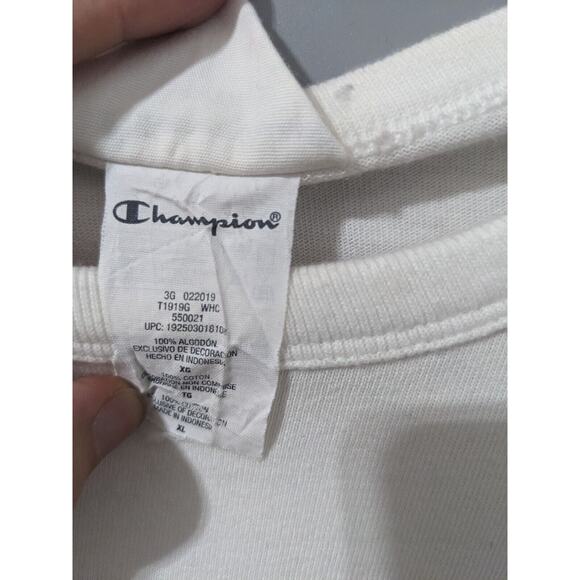 Champion Heritage Logo White Size Extra Large T shirt - Picture 4 of 6